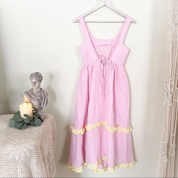 NWT Free People X Dora Larsen Emelie Nightdress - Picture 3 of 13